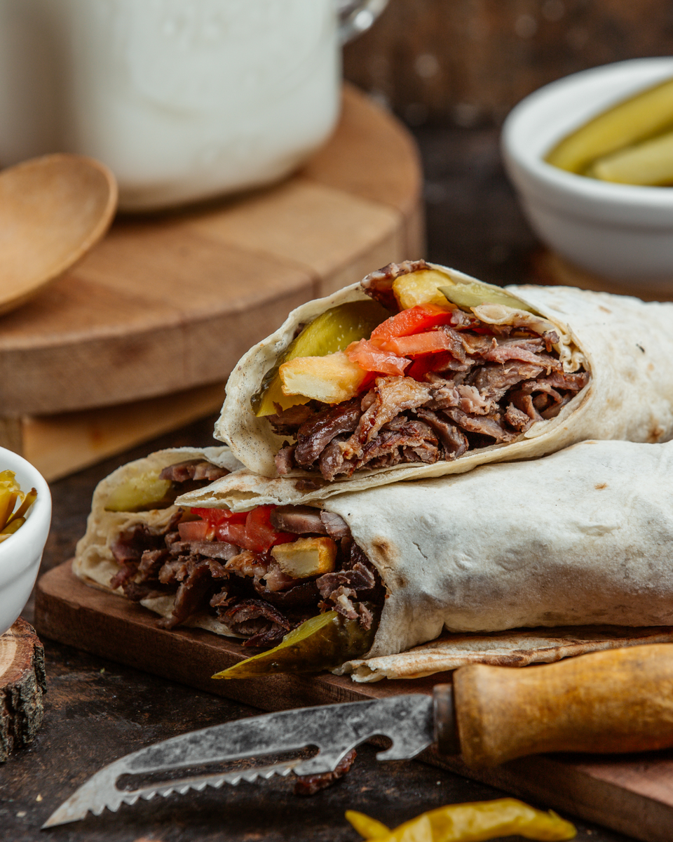 BEEF SHAWARMA WITH TAHINI SAUCE




 &ndash; A Spice Affair.
