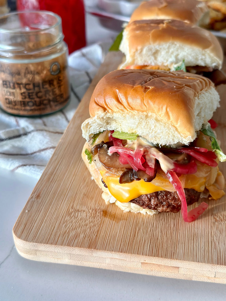 BUTCHER’S SECRET SLIDERS




 &ndash; A Spice Affair.