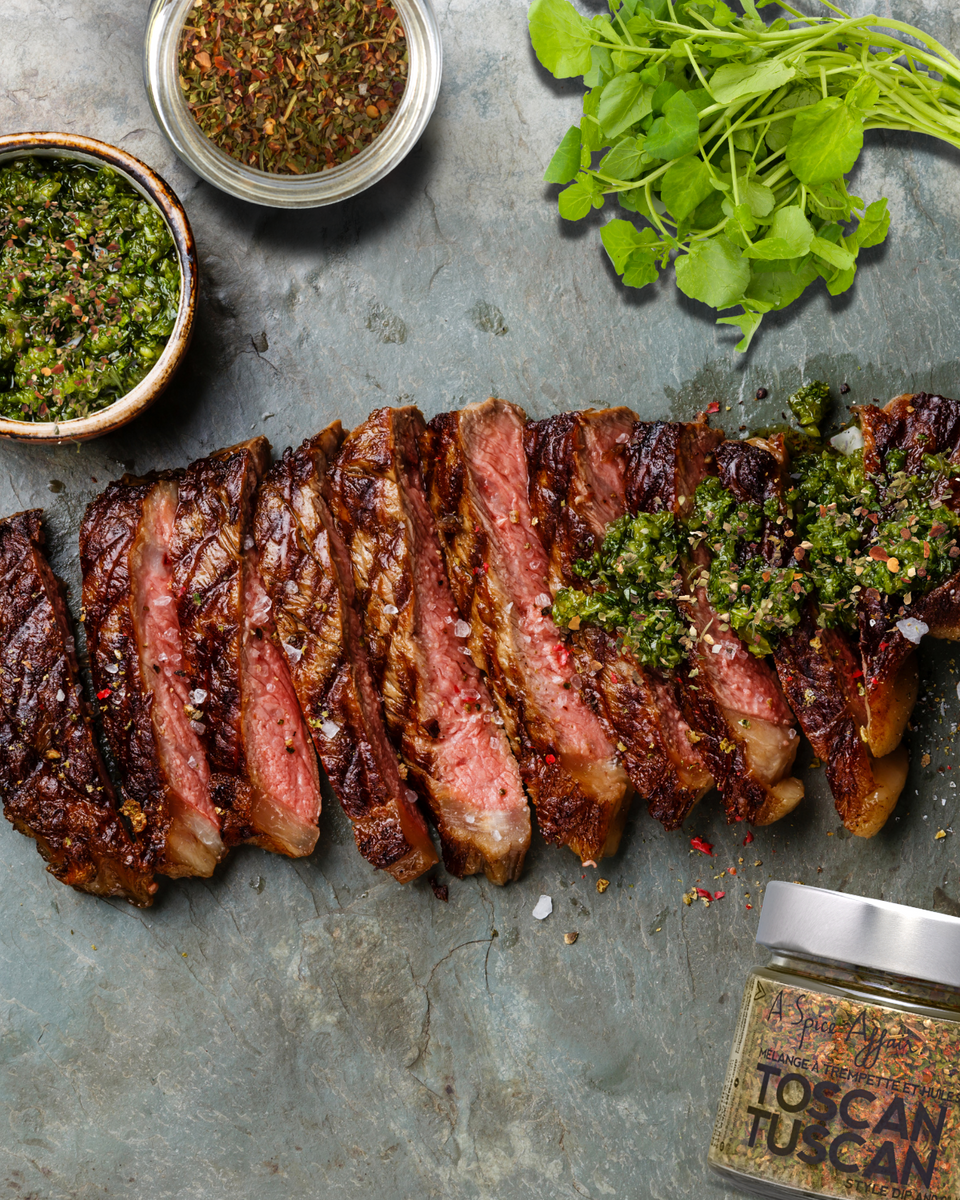 TUSCAN STYLE CHIMICHURRI STEAK A Spice Affair