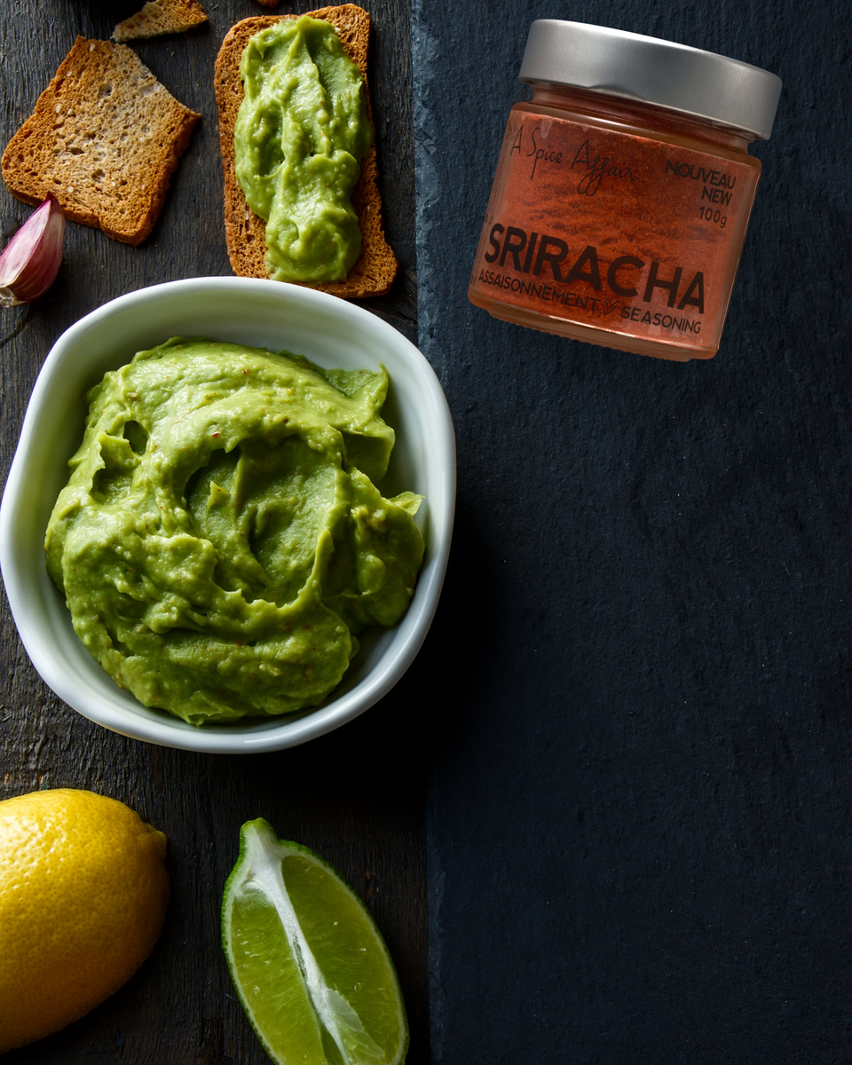 GREEN PEA GUACAMOLE ON GRILLED TOAST




 &ndash; A Spice Affair.