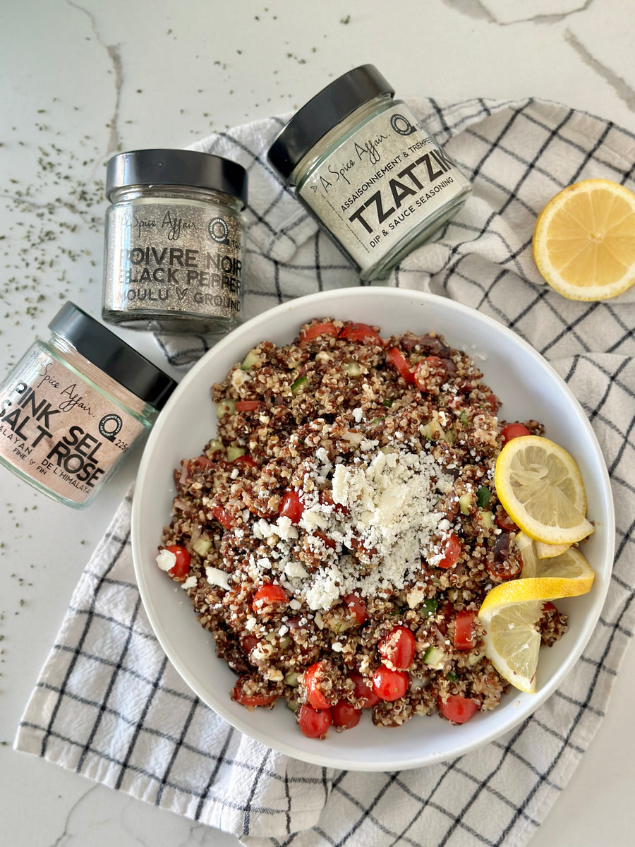 EASY MEDITERRANEAN QUINOA SALAD




 &ndash; A Spice Affair.