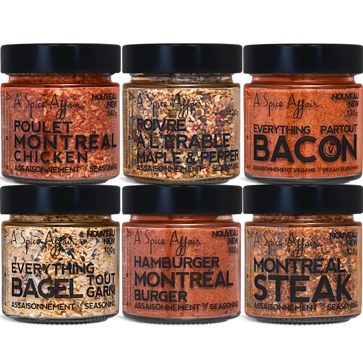 MONTREAL REBELS 6-PACK SPICE SET BY A SPICE AFFAIR – A Spice Affair.