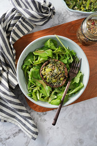 MAPLE & PEPPER STUFFED MUSHROOMS