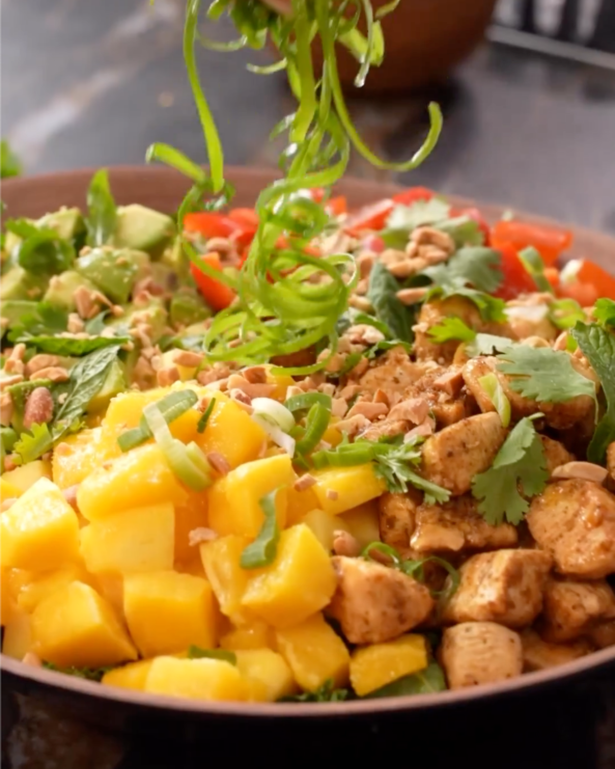 CHICKEN MANGO SALAD BY CHEF DEEMA HAJJAWI