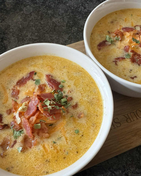 Soupe Cheeseburger au Bacon (Top 3 des meilleures recettes à la mijoteuse)