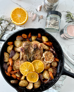 HONEY, ORANGE & ROSEMARY ONE-PAN CHICKEN ROAST