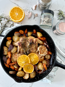 HONEY, ORANGE & ROSEMARY ONE-PAN CHICKEN ROAST