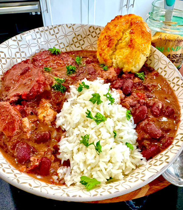 RIZ CRÉOLE AUX HARICOTS ROUGES