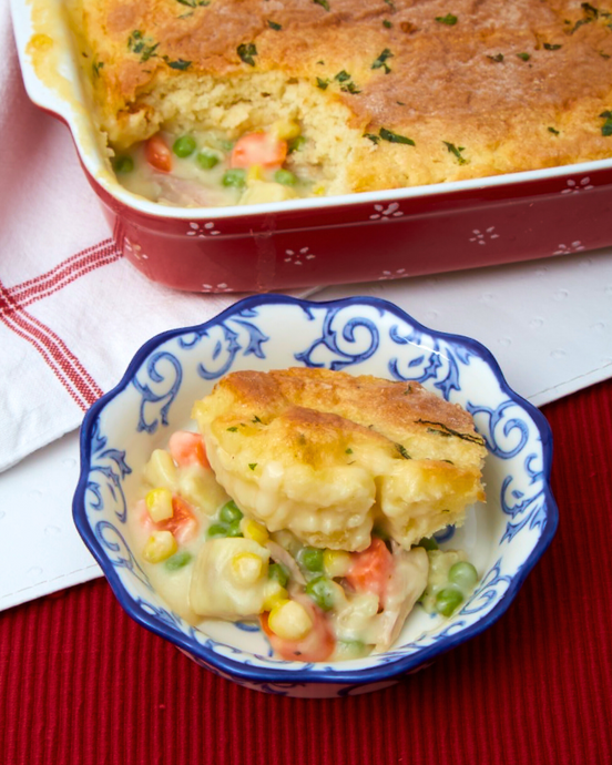 JOHNNY CAKE CHICKEN POT PIE