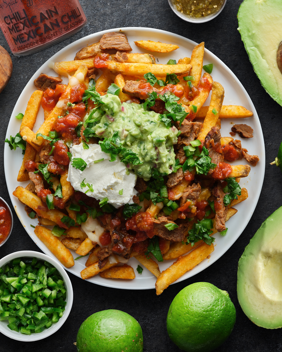 FRITES CHILI MEXICAIN AU FROMAGE