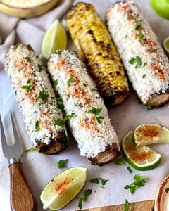 CORN ON THE COB WITH A CREAMY LIME SAUCE INFUSED WITH TENNESSEE BBQ SEASONING