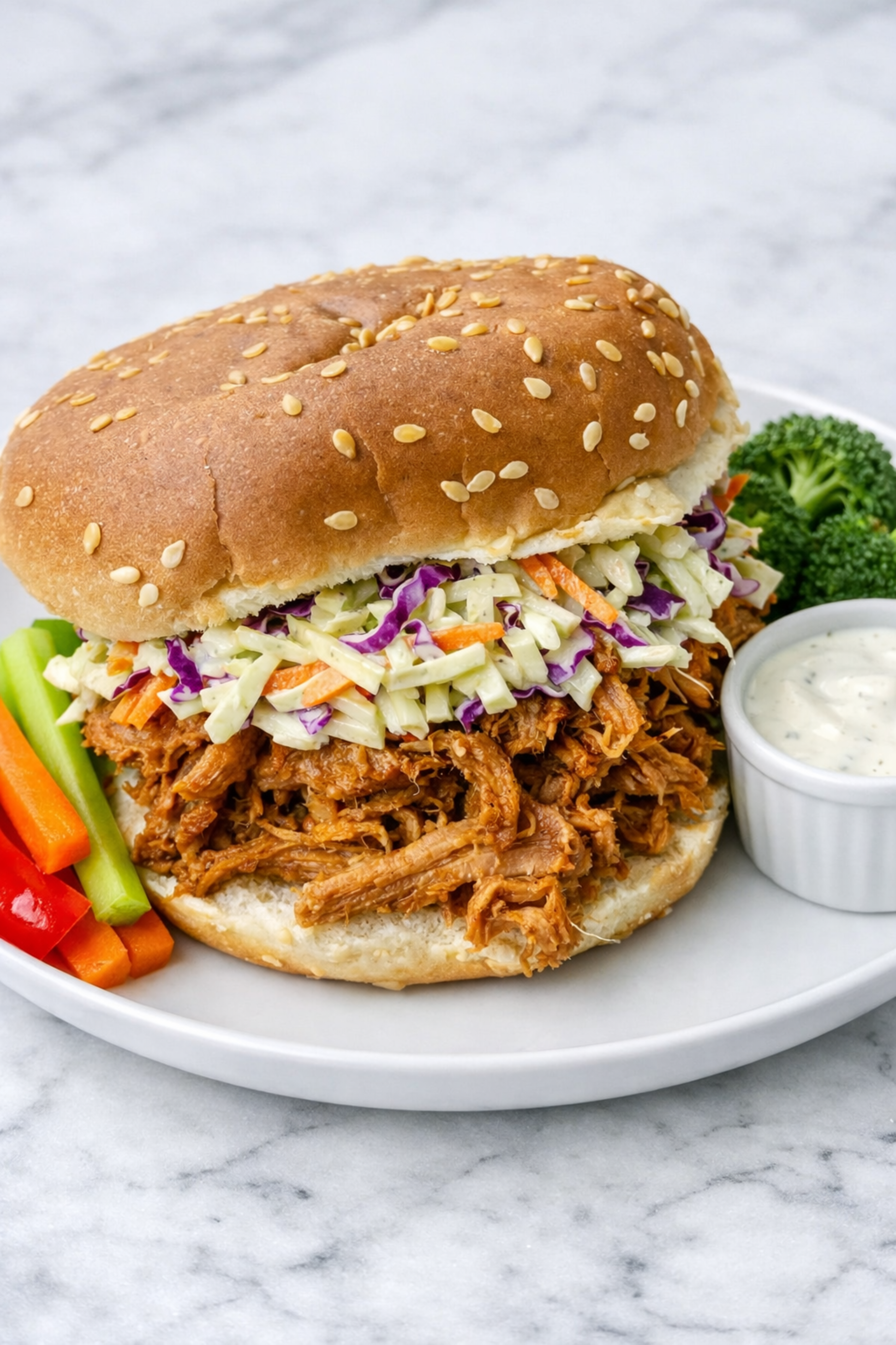 SLOW COOKER PULLED PORK