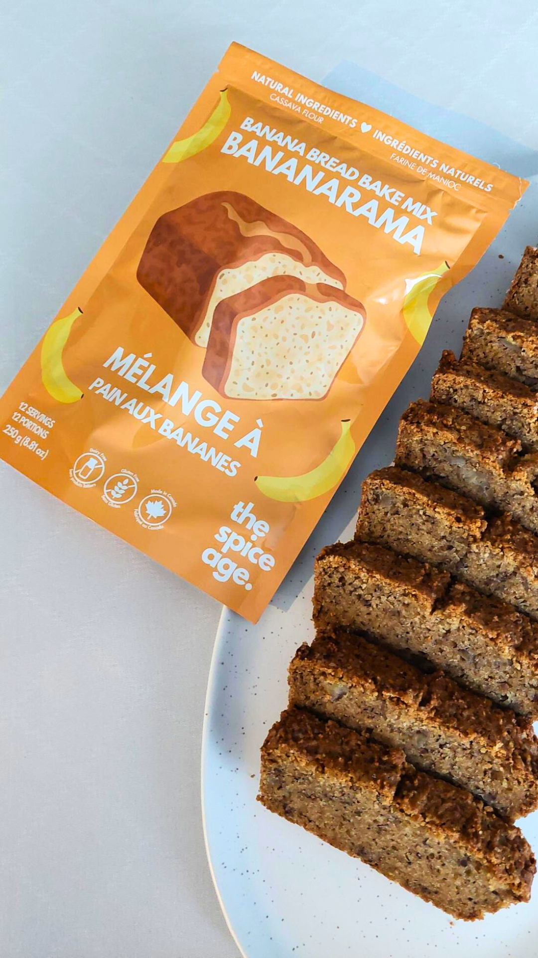 BEST EASY BANANA BREAD (Gluten-Free & Dairy-Free Bake Mix)