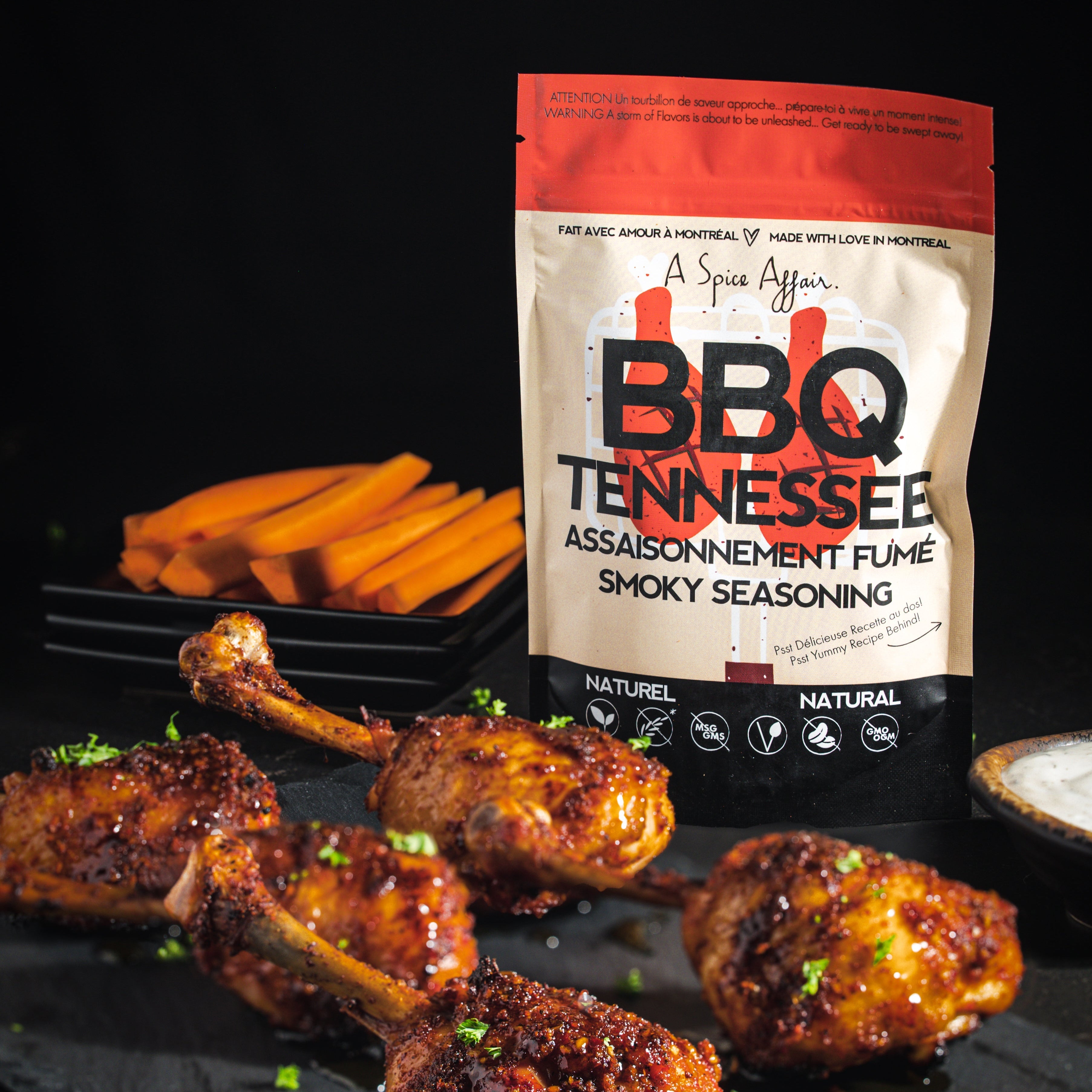 BBQ TENNESSEE CHICKEN DRUMSTICKS