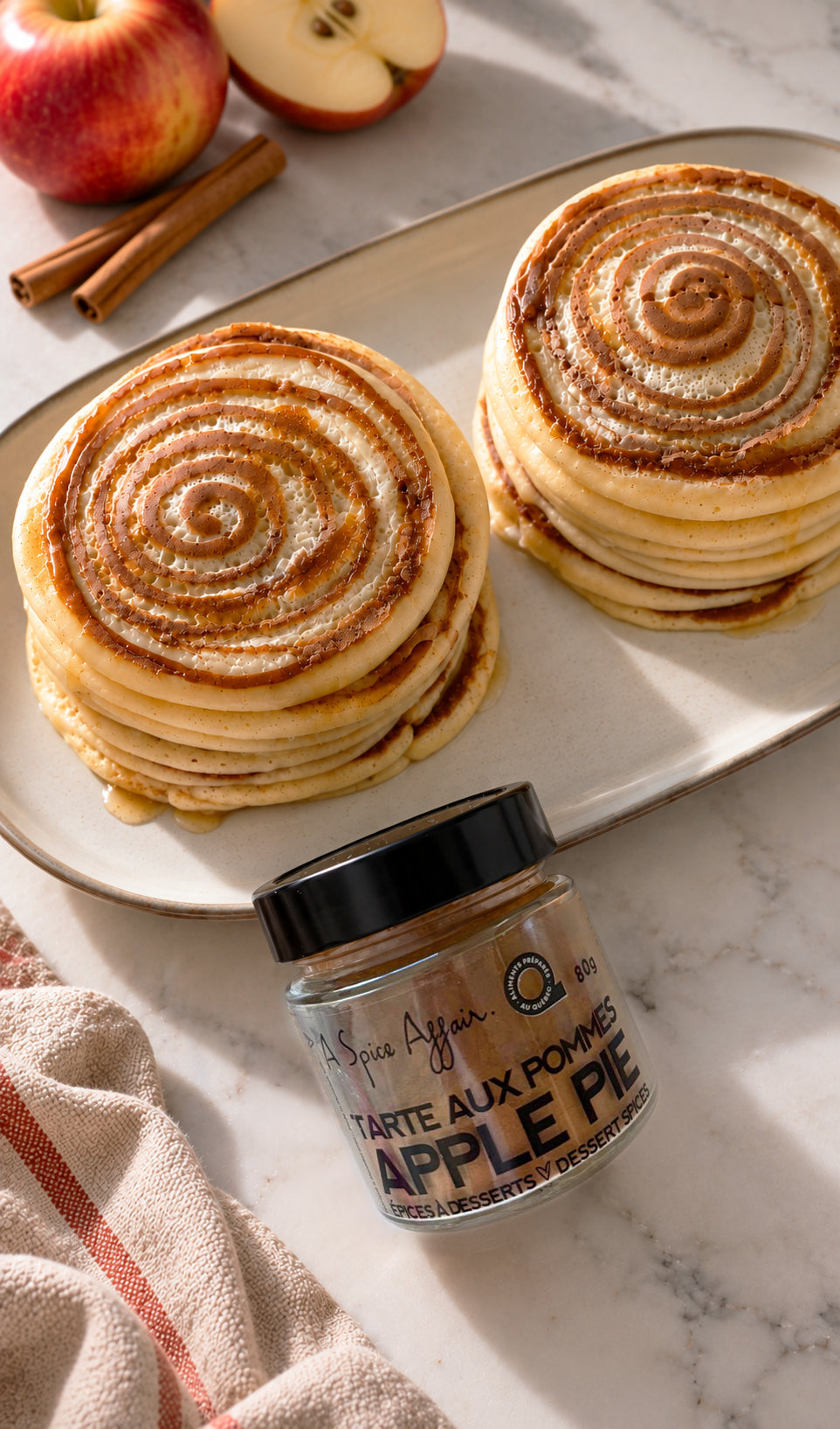 CINNAMON ROLL PANCAKES