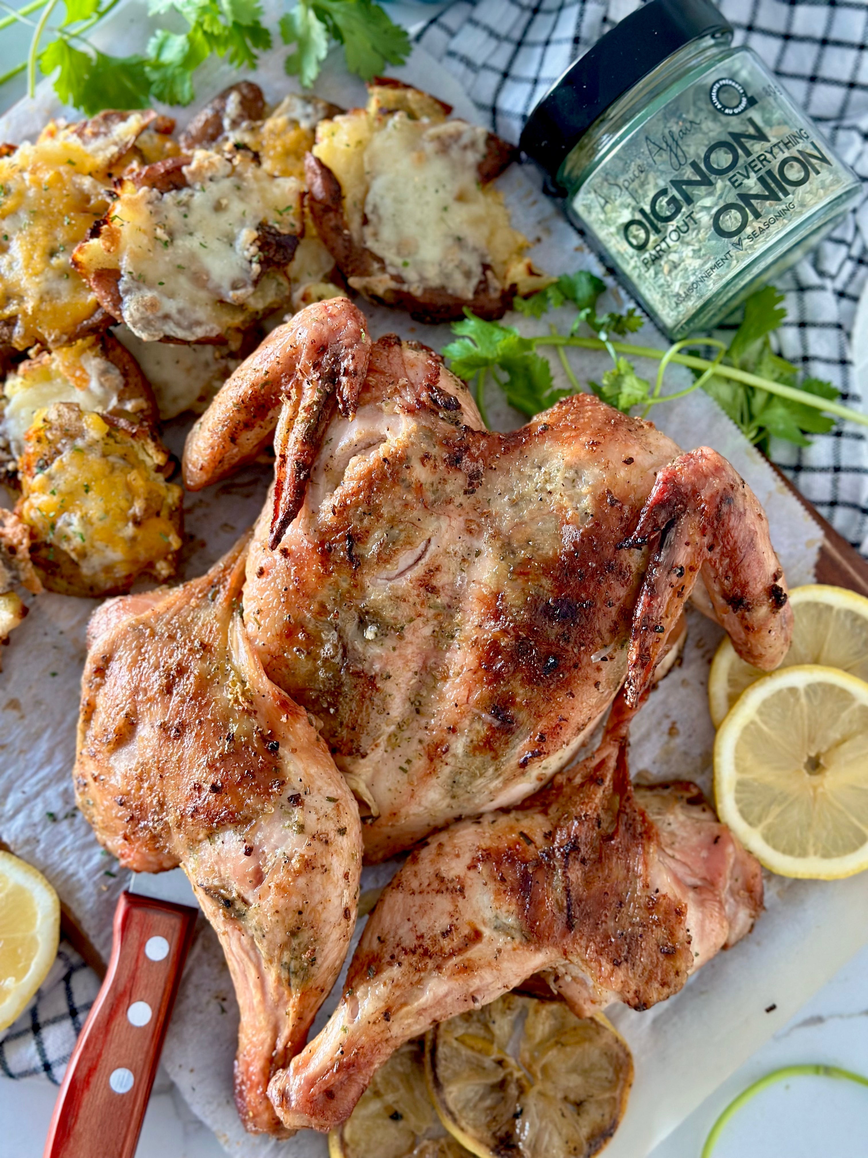 Crispy & Juicy Whole Roasted Chicken