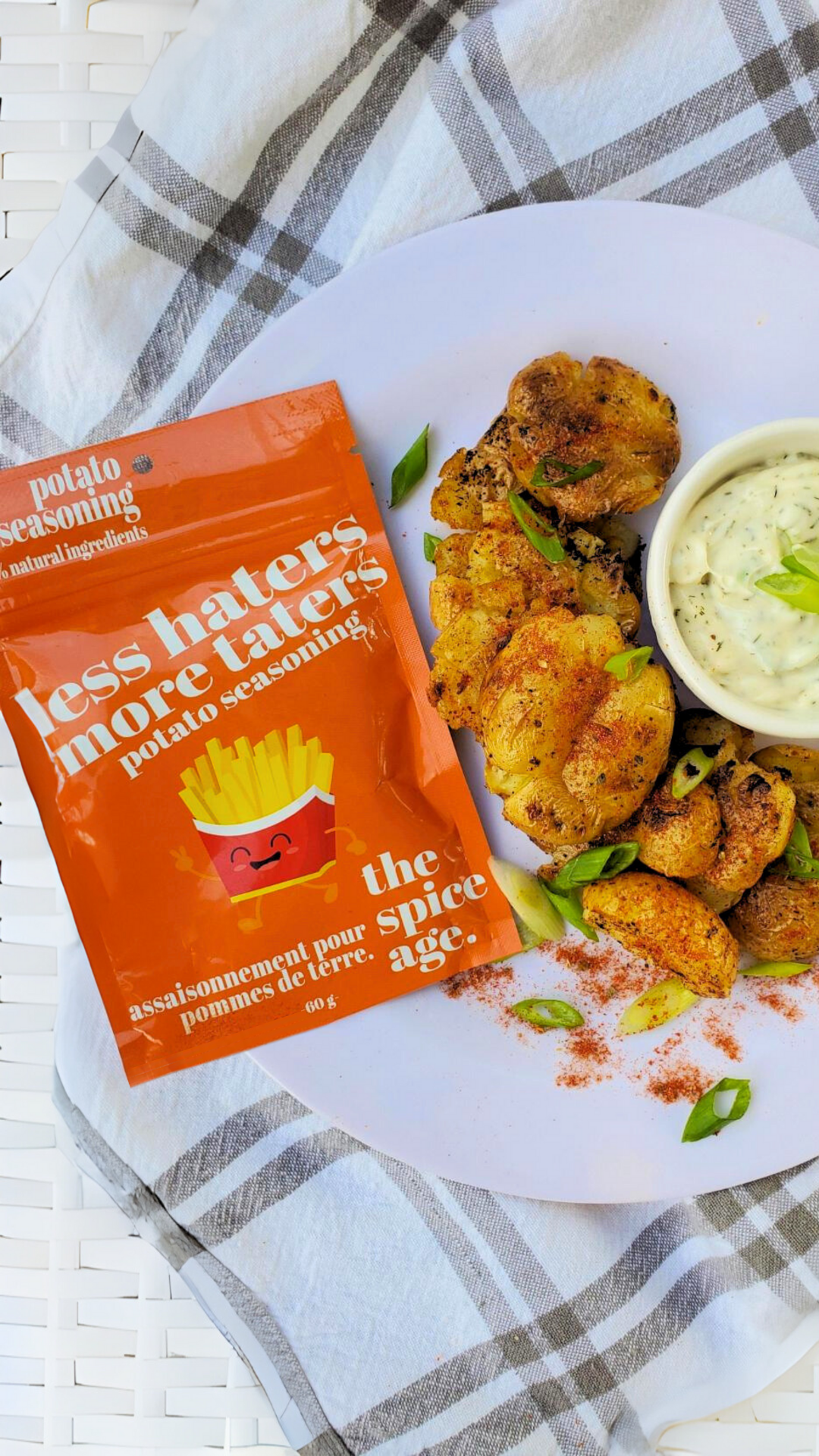 Crispy Smashed Potatoes