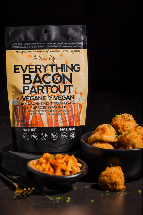 Everything Bacon Mac n Cheese Balls with Ham