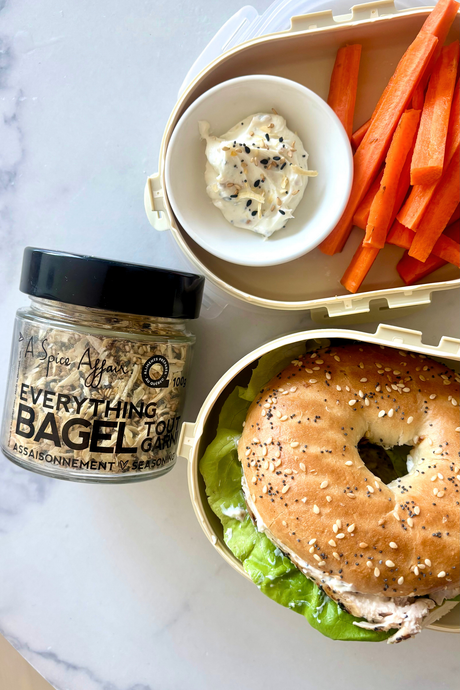 Boîte à repas Bagel au poulet