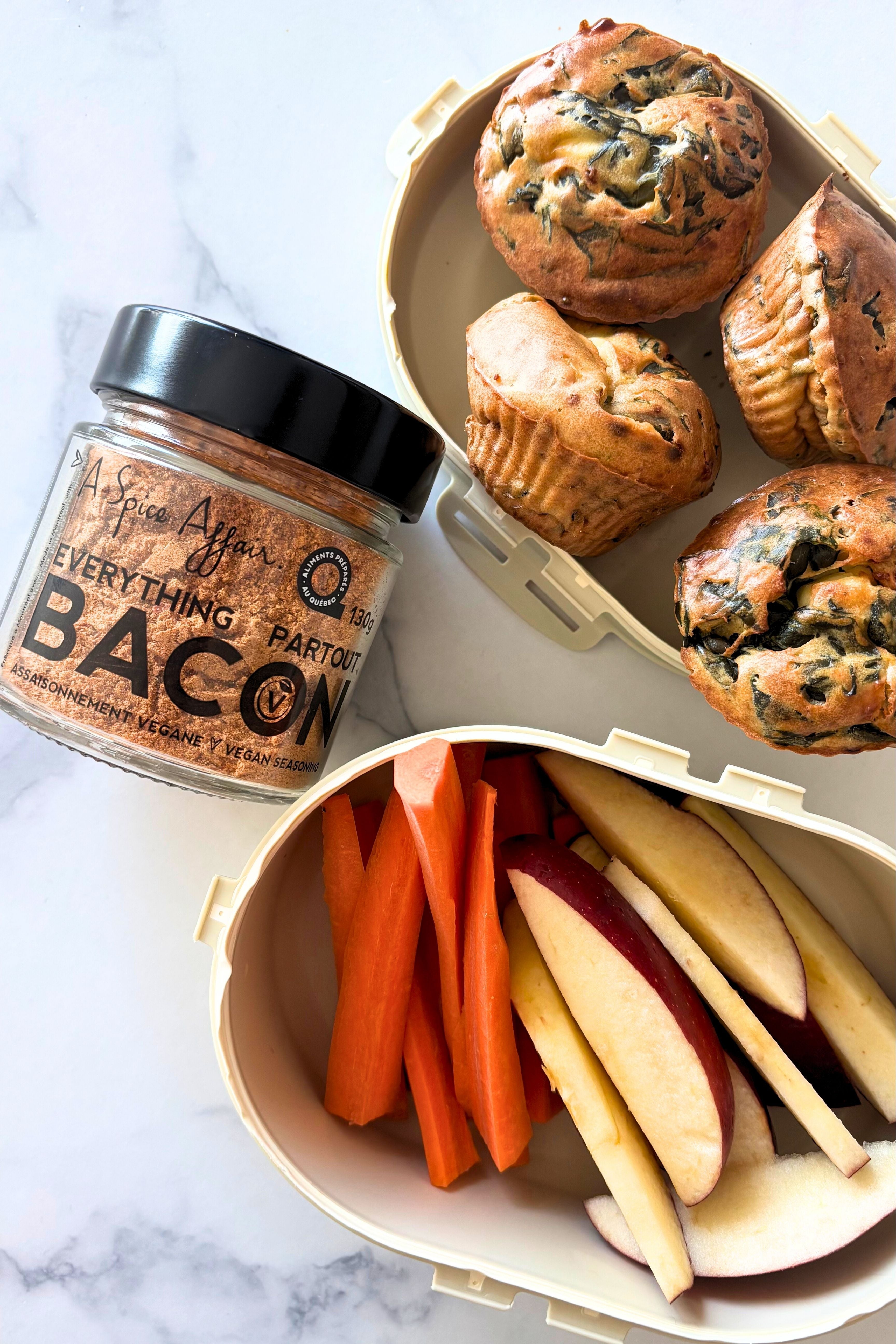 LUNCHBOX SPINACH MUFFINS