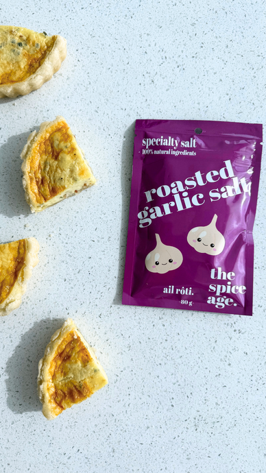 Mini-quiches à l’Ail Rôti