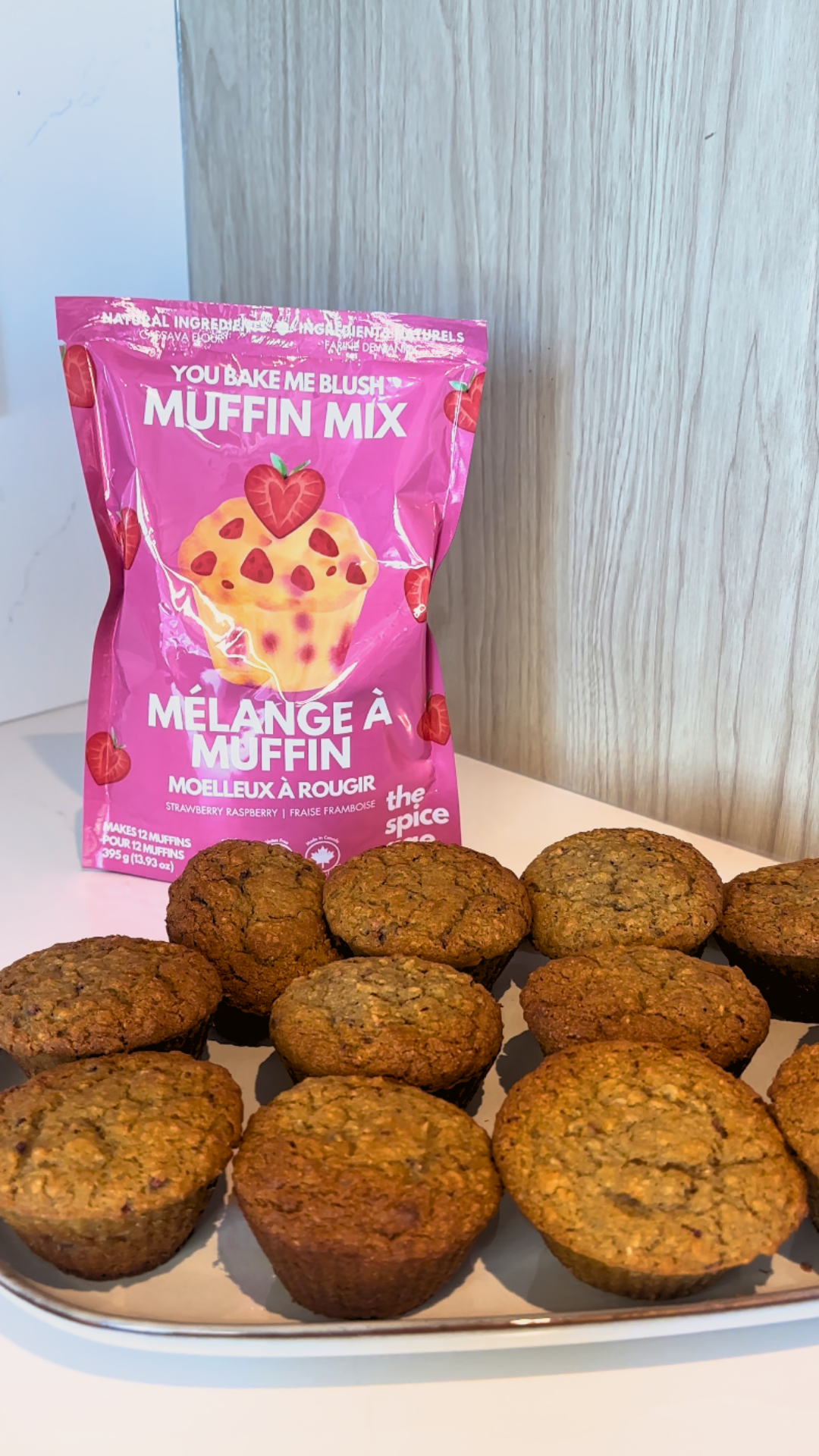 YOU BAKE ME BLUSH MUFFINS