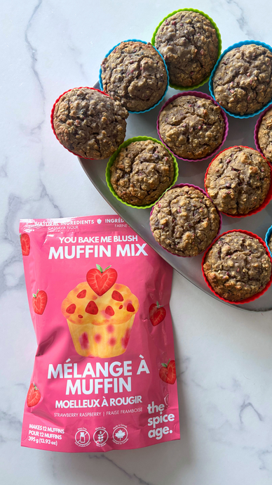 Muffins Fruités Moelleux à Rougir à la Farine de Manioc