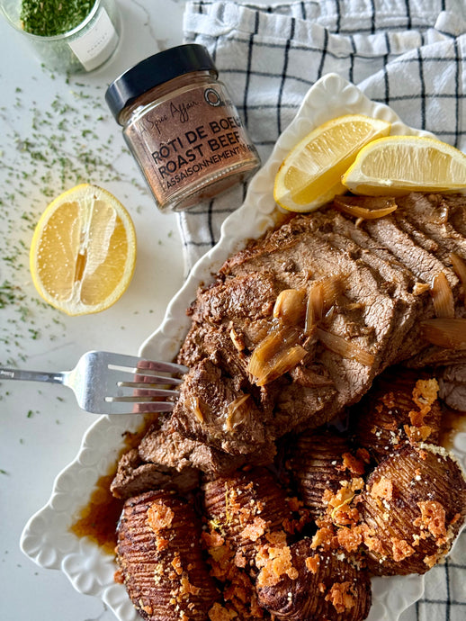 Rôti de Bœuf à l’Ail et aux Échalotes