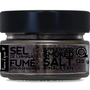 APPLEWOOD SMOKED HIMALAYAN SALT COARSE 120 G (4.2 oz)