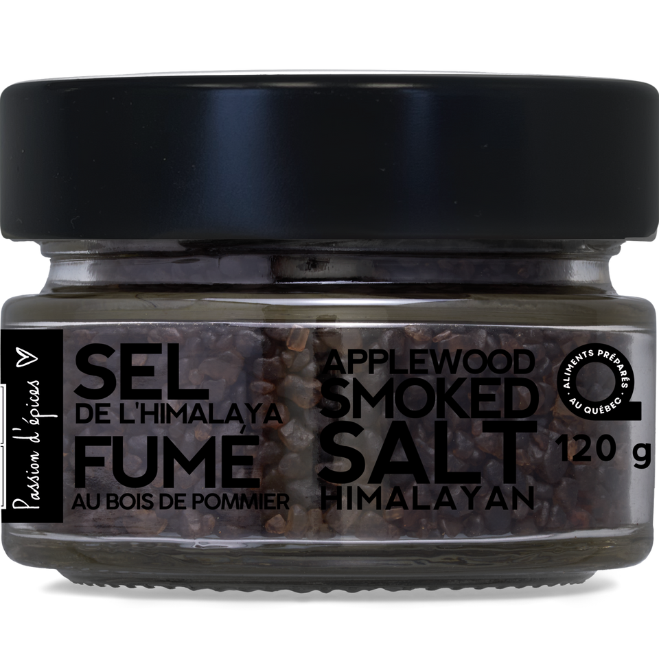 APPLEWOOD SMOKED HIMALAYAN SALT COARSE 120 G (4.2 oz)