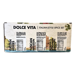 DOLCE VITA ITALIAN 3-PACK SPICE SET (8.11 oz)