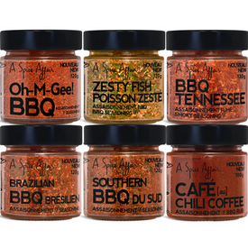 COFFRET MAÎTRE DU BBQ (6 POTS)