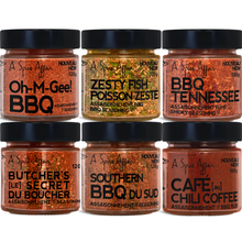 Load image into Gallery viewer, BBQ MASTER 6-PACK SPICE SET