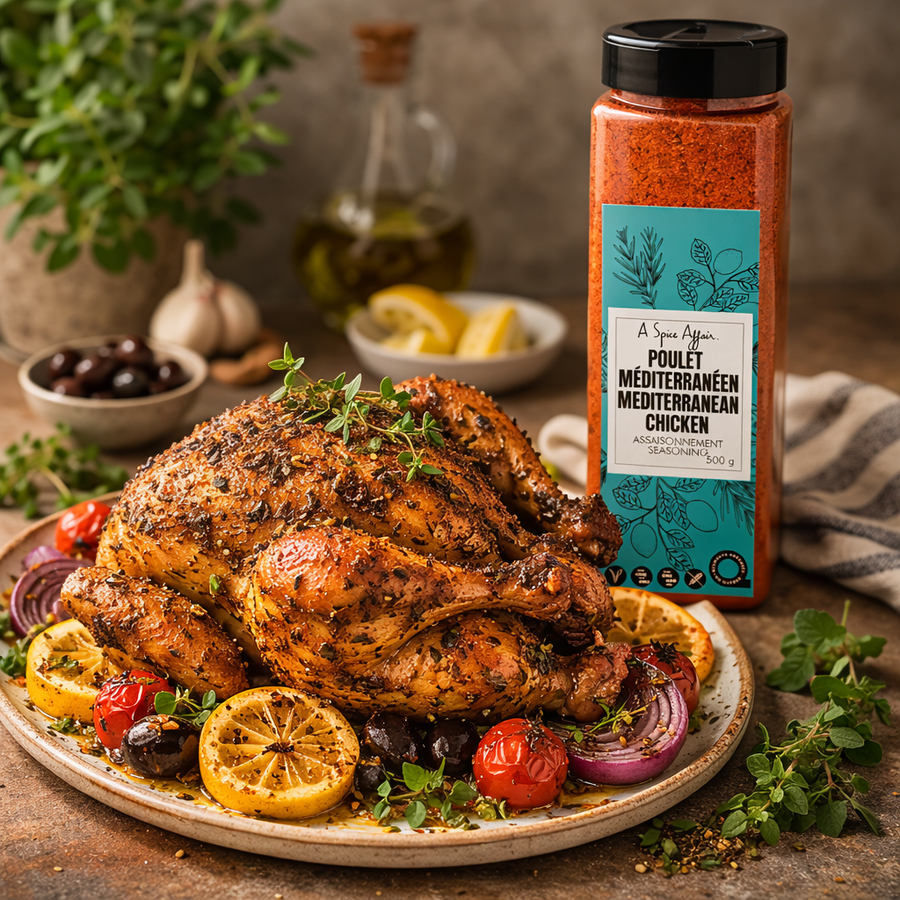 MEDITERRANEAN CHICKEN SEASONING 500 G (17.6 oz)