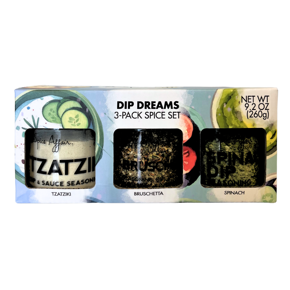 DIP DREAMS 3-PACK SPICE SET (9.2 oz)