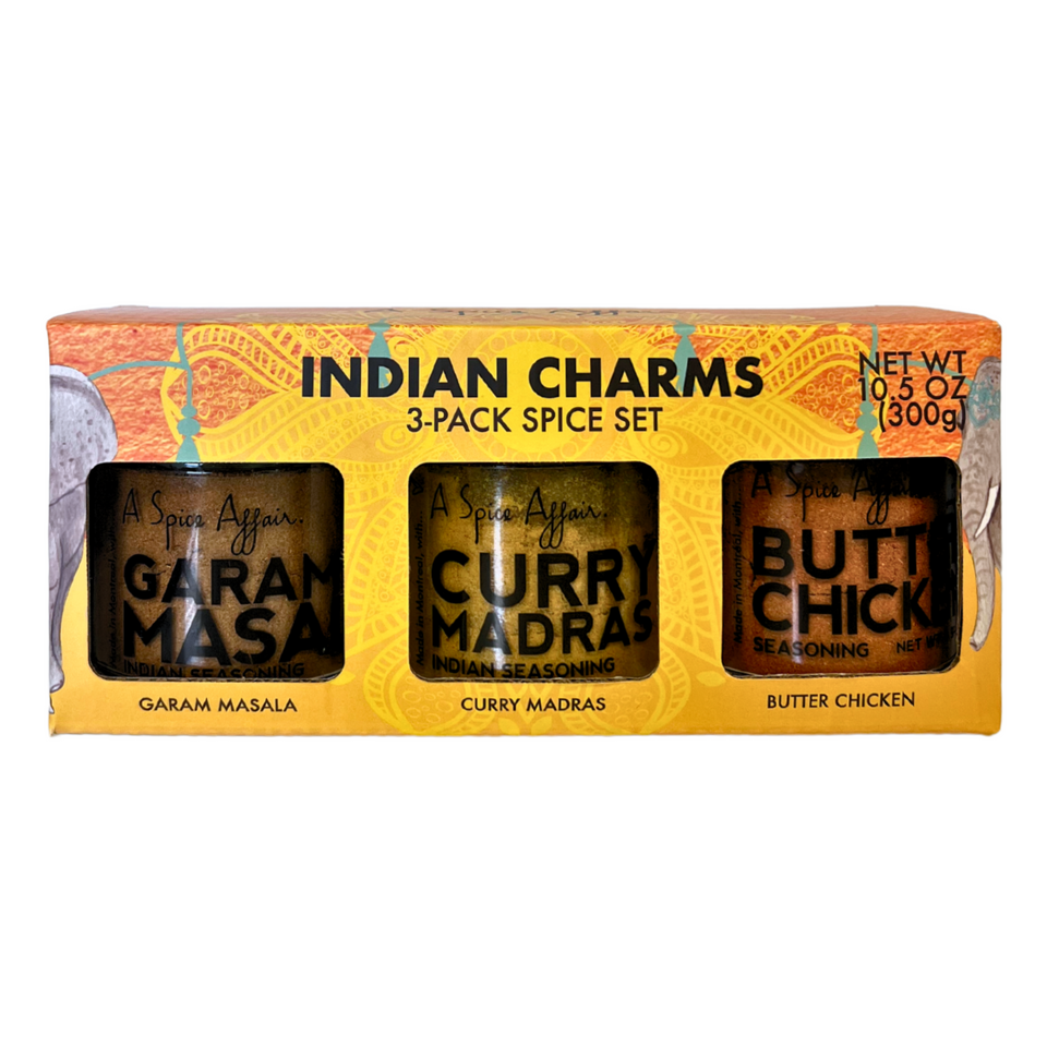 INDIAN CHARMS 3-PACK SPICE SET (10.6 oz)