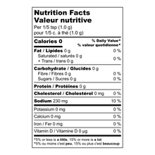 Charger l&#39;image dans la galerie, SEL DE MER INFUSÉ À L&#39;AIL &amp; ORIGAN 180 G (4,2 OZ)