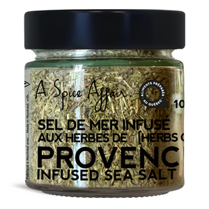 HERBS OF PROVENCE INFUSED SEA SALT 100 G (3.5 oz)