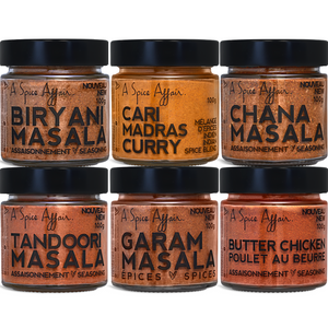 INDIAN CHARMS 6-PACK SPICE SET