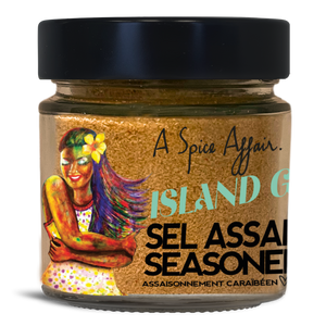 ISLAND GURL SEASONED SALT 225 G (7.9 oz)