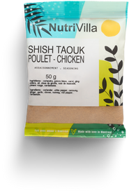 SHISH TAOUK CHICKEN SPICES NUTRIVILLA BAG 50 G (1.76 oz)