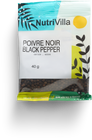 POIVRE NOIR ENTIER SACHET NUTRIVILLA 40 G (1.41 oz)