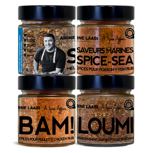 LE CHEF 4-PACK BY AMINE LAABI SPICE SET