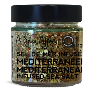 SEL DE MER INFUSÉ MÉDITERRANÉEN 120 G (4,3 OZ)