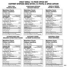 Load image into Gallery viewer, THE HOLY GRILL 12-PACK BBQ SPICE SET