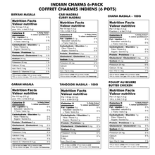 Charger l&#39;image dans la galerie, COFFRET CHARMES INDIENS (6 POTS)