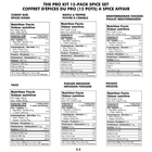 COFFRET D'ÉPICES DU PRO (12 POTS)