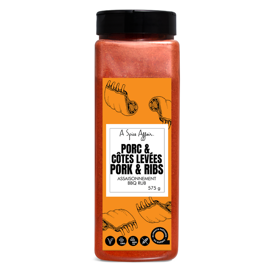 ASSAISONNEMENT PORC ET CÔTES LEVÉES 575 G (20,3 oz)