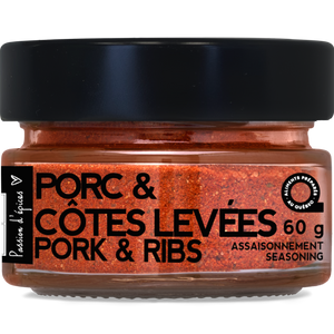 ASSAISONNEMENT PORC ET CÔTES LEVÉES 60 G (2,1 oz)