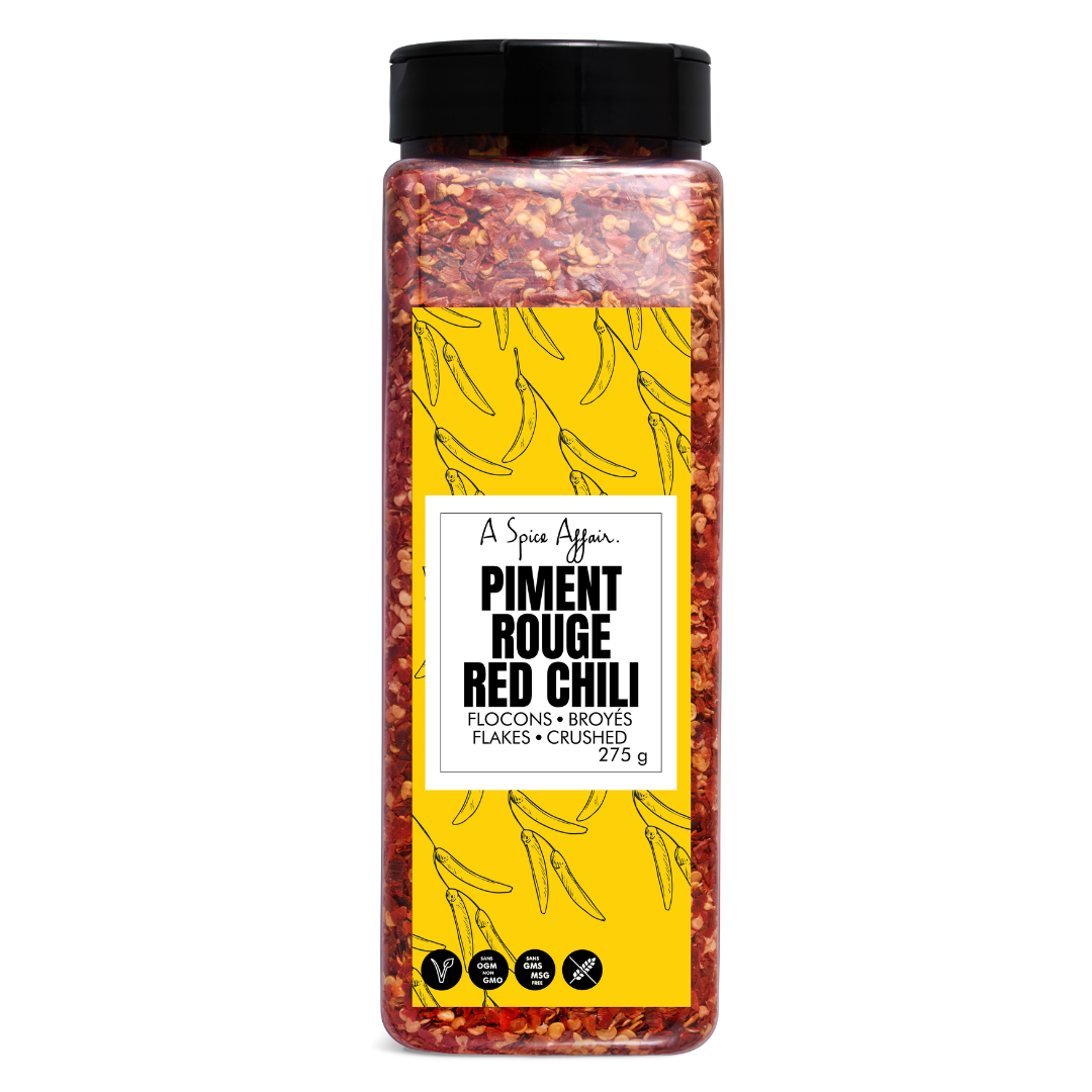Red Hot Chili Crushed (Flakes) A Spice Affair. 80g (2.8 oz) Jar - Taste the  WOW!